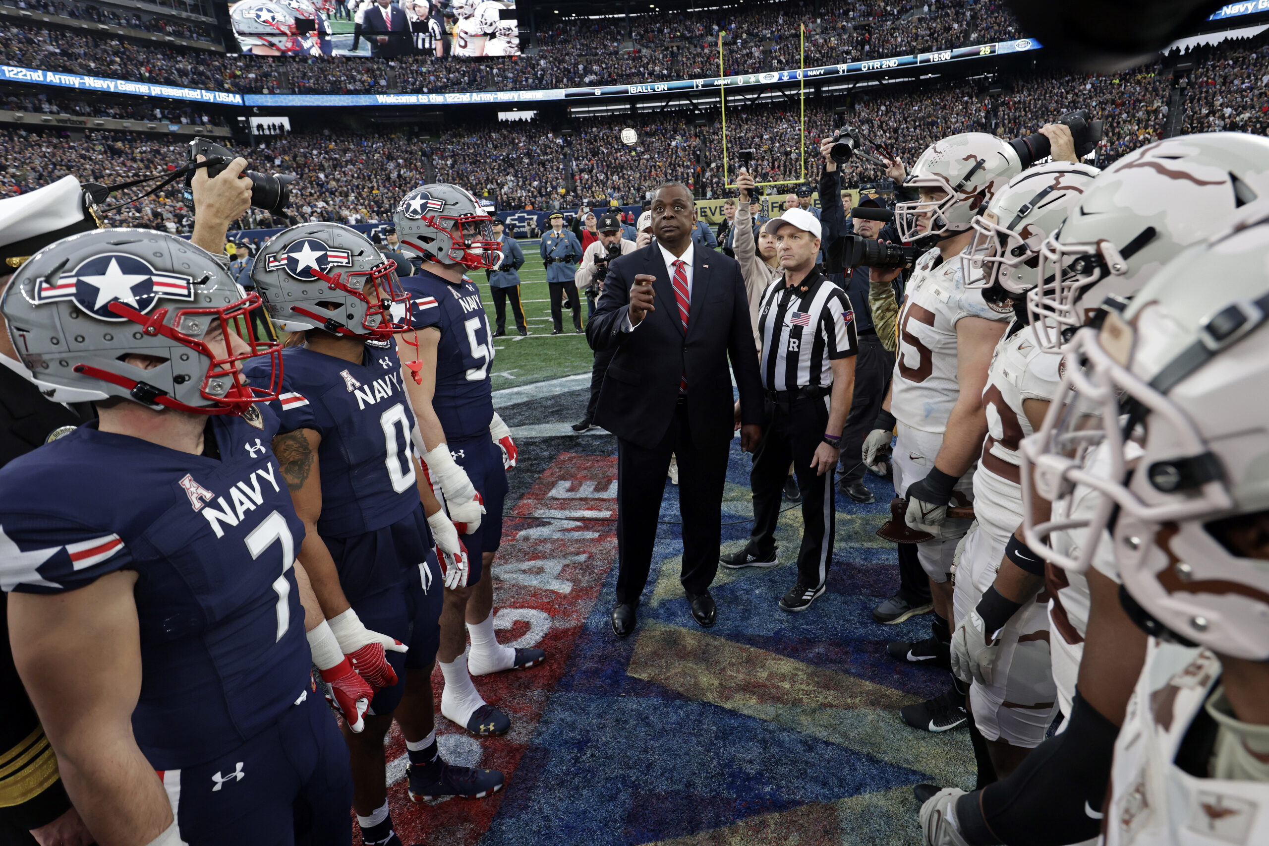 Bringing the border to Army-Navy