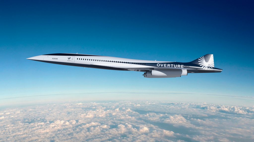 Aviation startup picks engine designer for supersonic plane