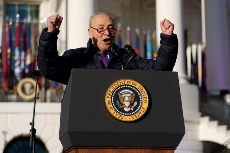 Senate Majority Leader Chuck Schumer.