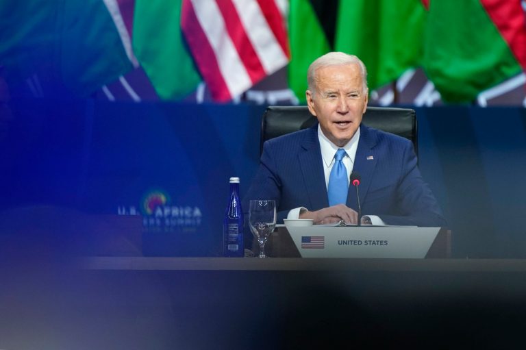 President Joe Biden endorsed granting the African Union permanent membership to the G20 Thursday.