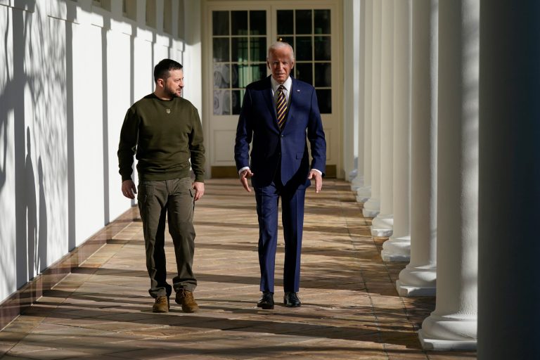 Biden tells Zelensky that Ukraine ‘will never stand alone’