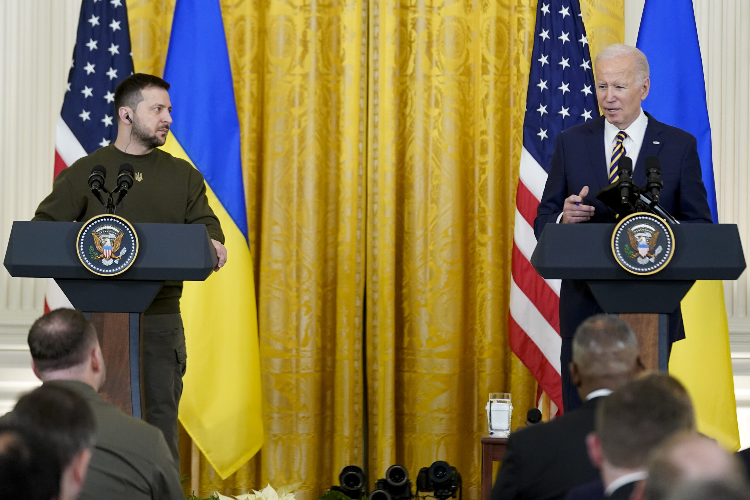 Biden promises Zelensky he won’t walk away from Ukraine
