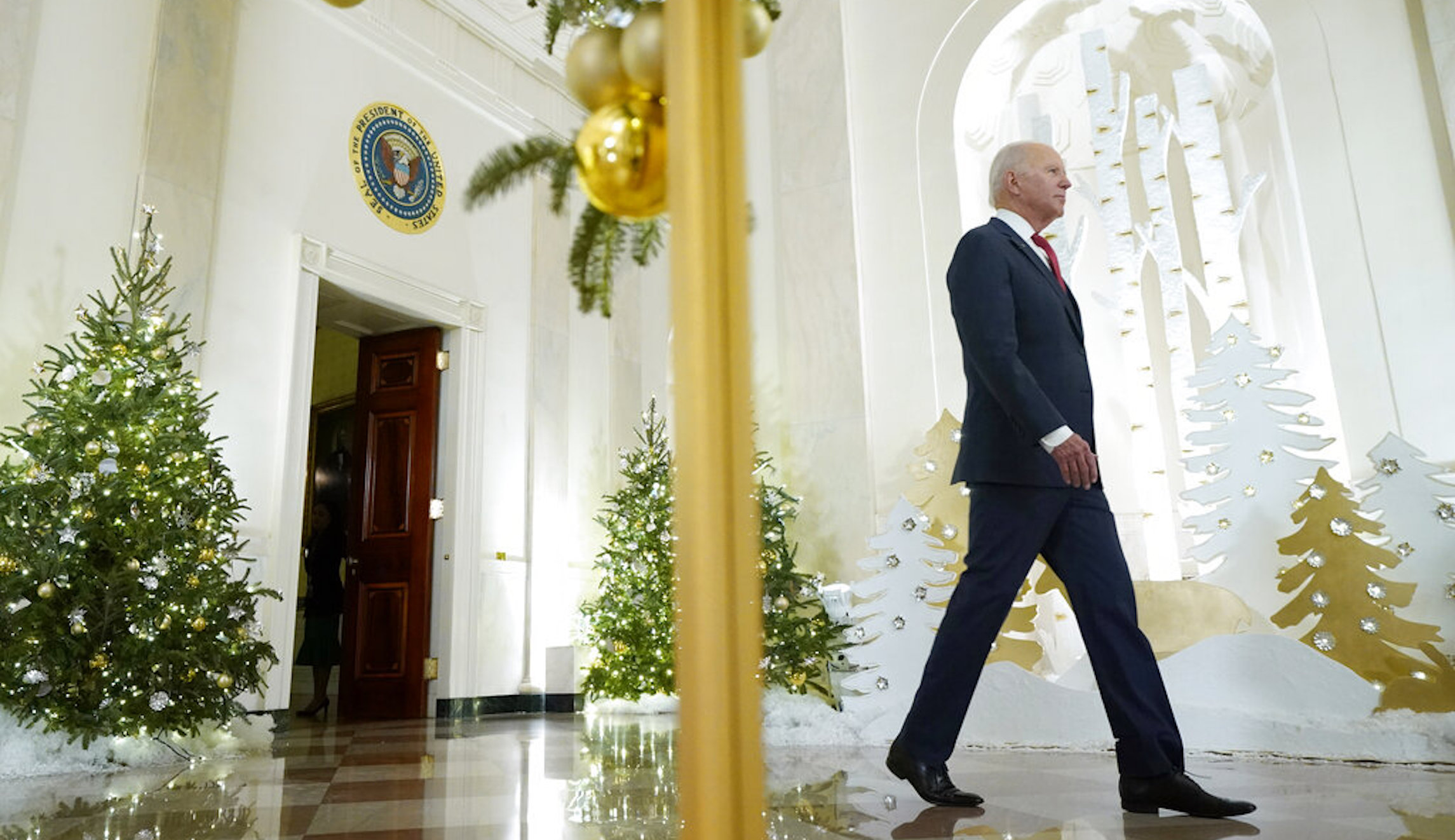 Biden thanks troops deployed overseas in Christmas phone calls