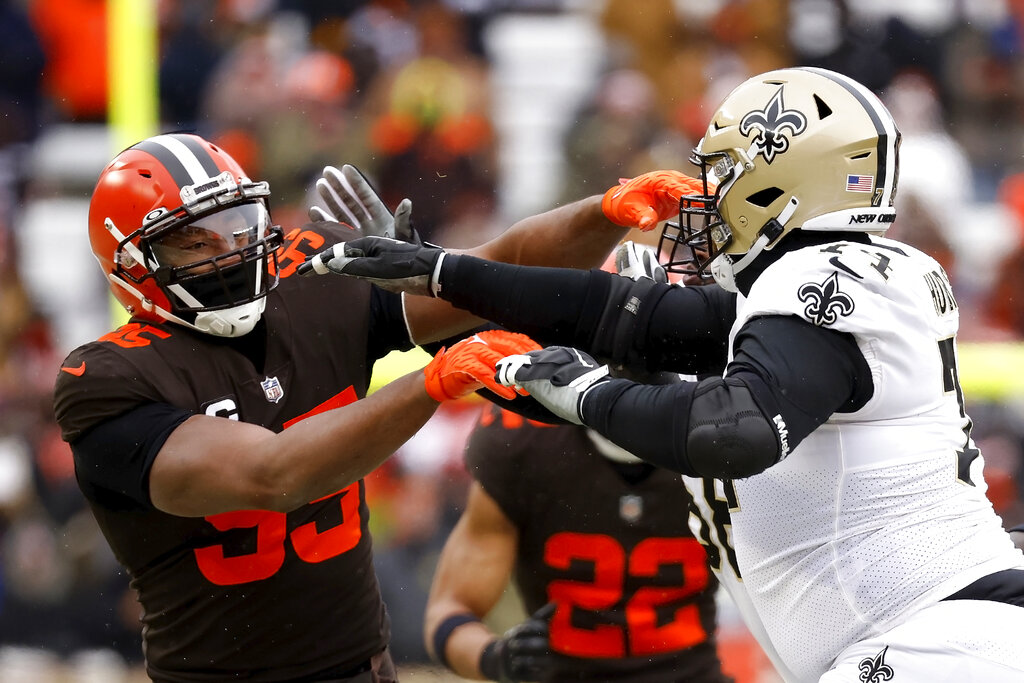 Cleveland Browns star Myles Garrett benched for mystery discipline reason