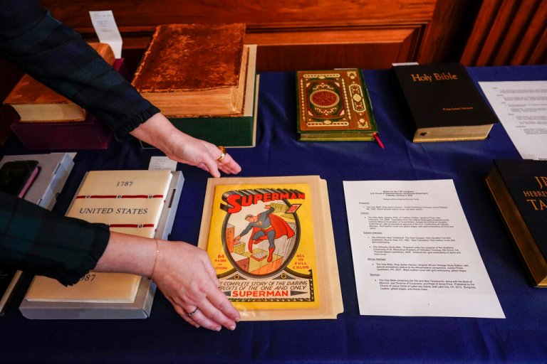 California congressman-elect to be sworn in on rare Superman comic book