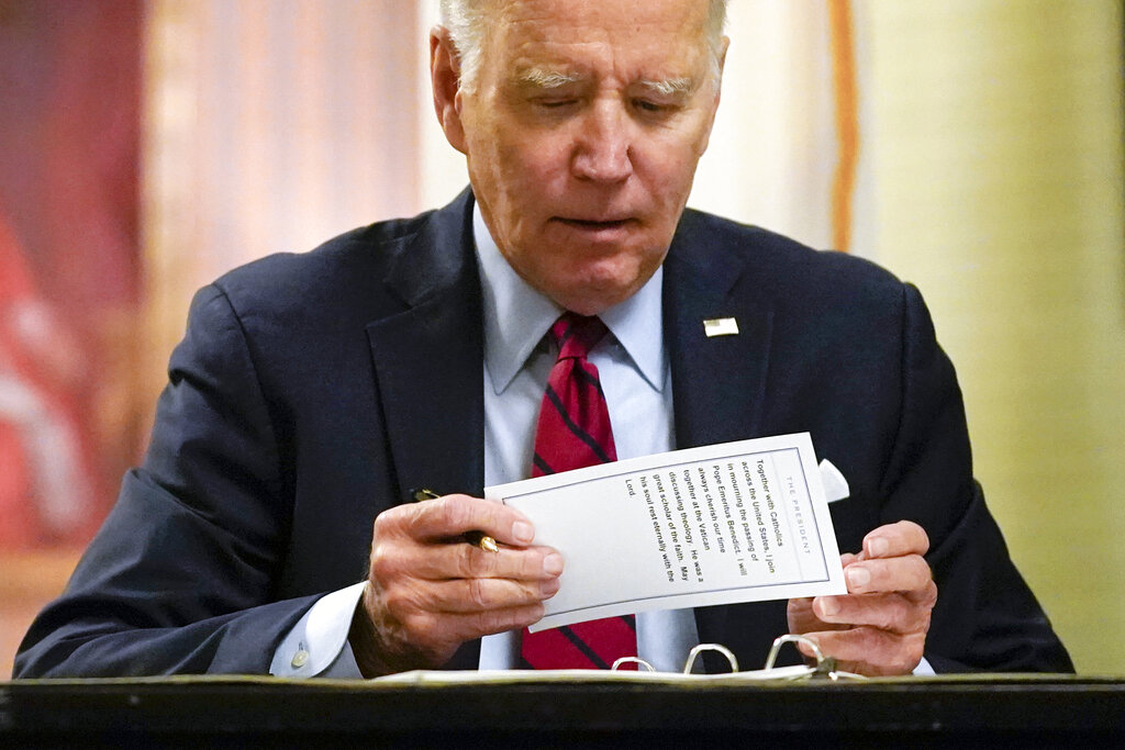 Weekly Biden Report Card: Won by letting GOP speaker debacle get spotlight