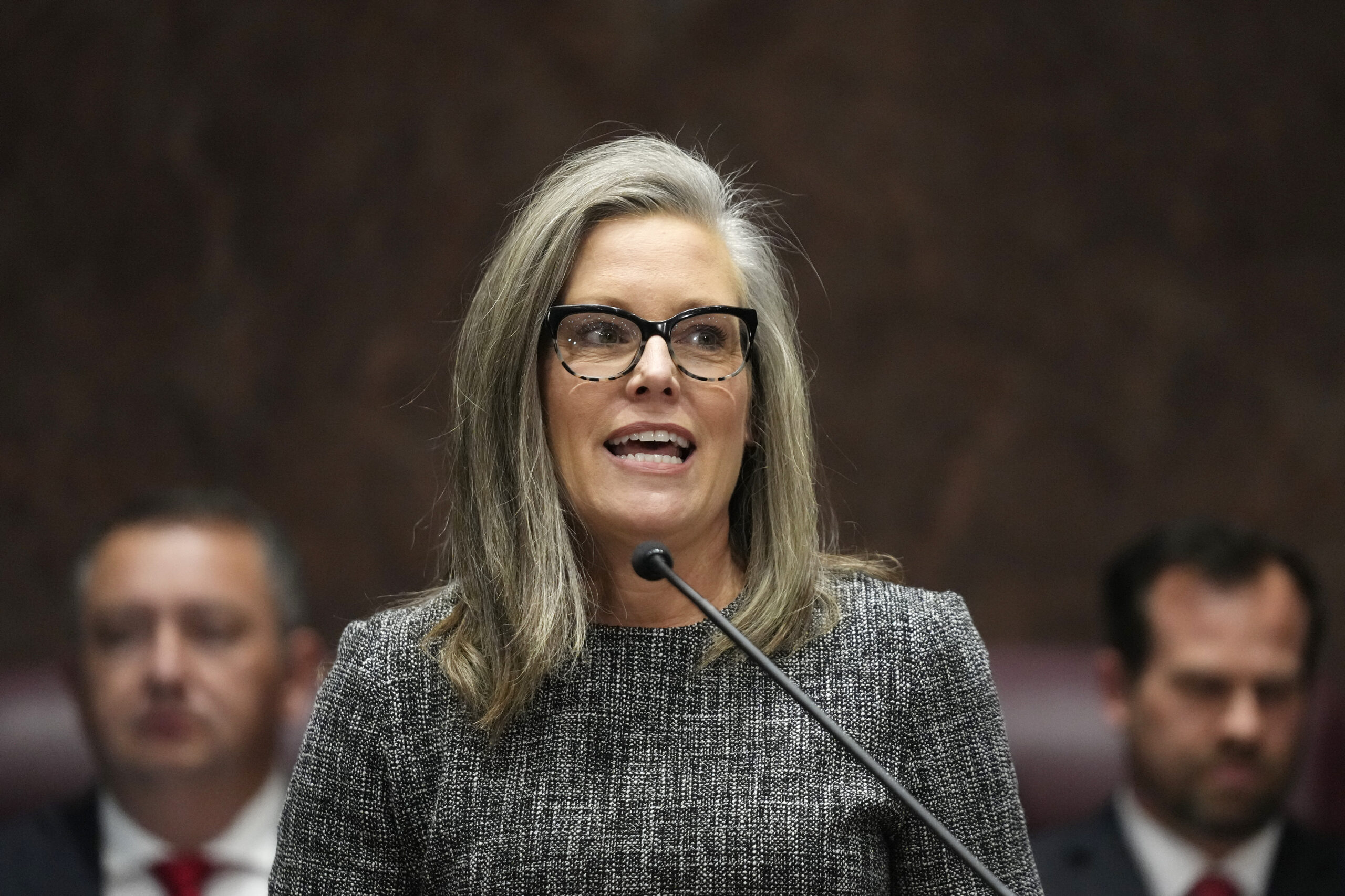 Arizona Republicans walk out on Katie Hobbs’s first State of the State address