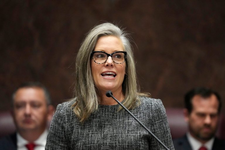 Arizona Republicans walk out on Katie Hobbs’s first State of the State address
