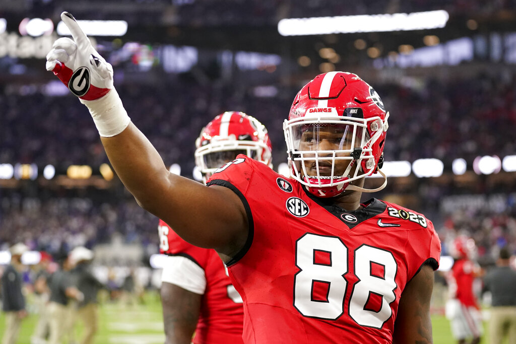 Jalen Carter back at NFL Combine after being arrested