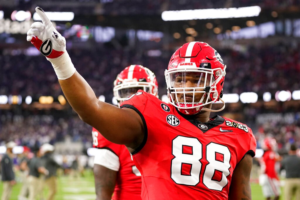 Jalen Carter back at NFL Combine after being arrested