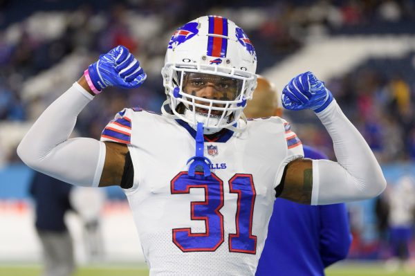 Damar Hamlin reunites with team for first time since injury