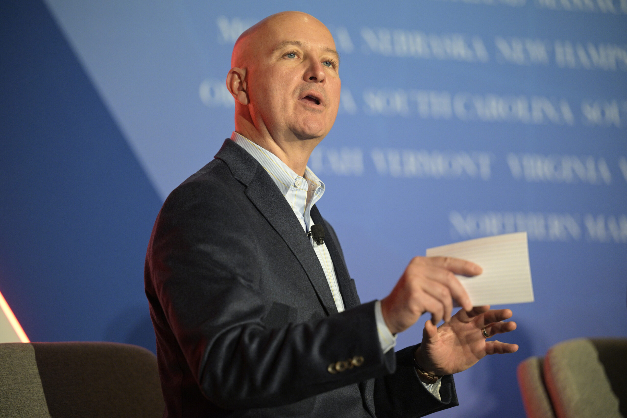 Kamala Harris swears in Nebraska’s Pete Ricketts as newest US senator