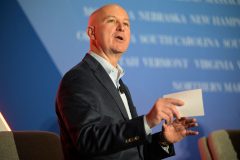 Kamala Harris swears in Nebraska’s Pete Ricketts as newest US senator
