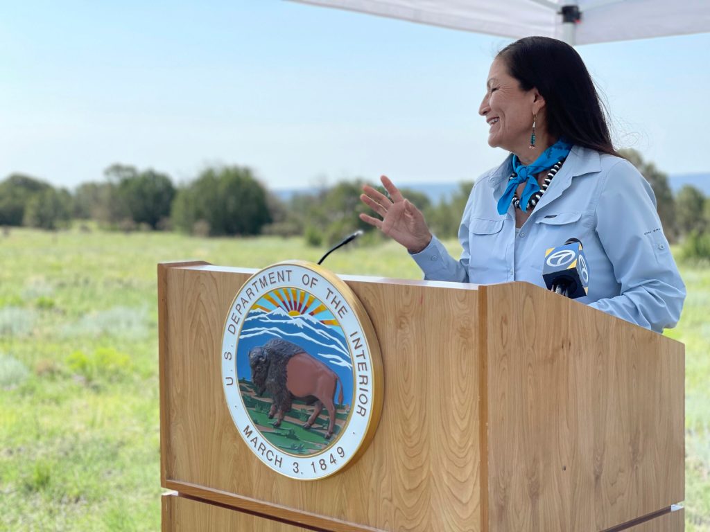 Biden administration renames five locations over offensive term for Native American women