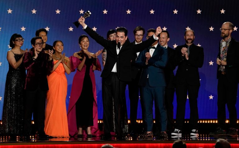 The cast and crew of 