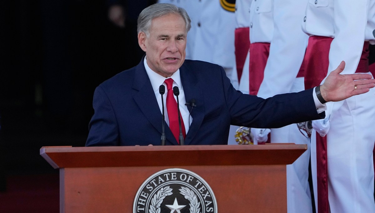 Greg Abbott blasts 'Biden’s open border' in third inaugural address