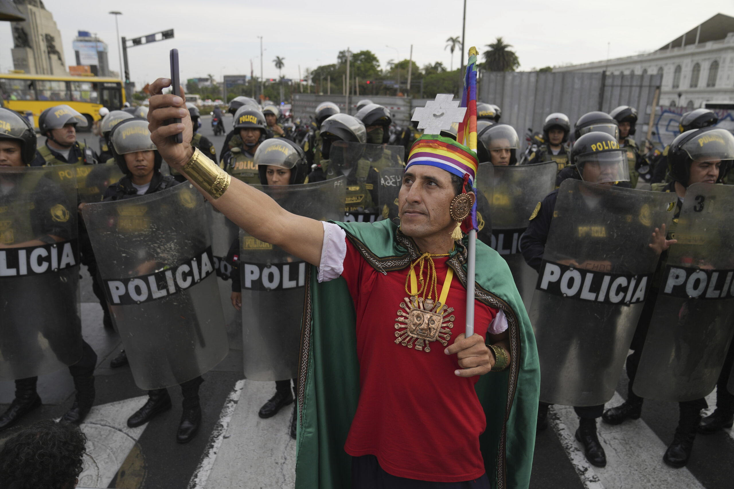 Peru assembles army of 12,000 police officers to guard capital against new protests