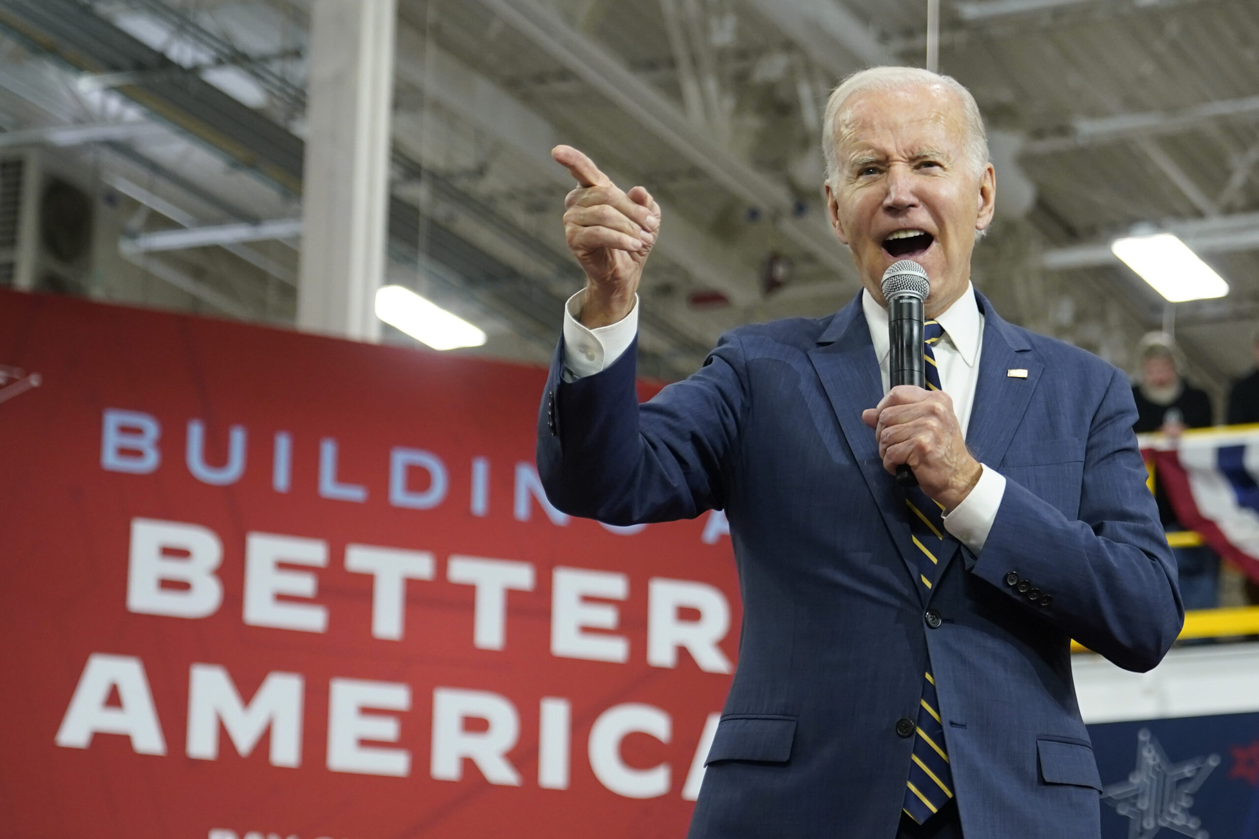Biden failing to inspire manufacturers on central campaign promise