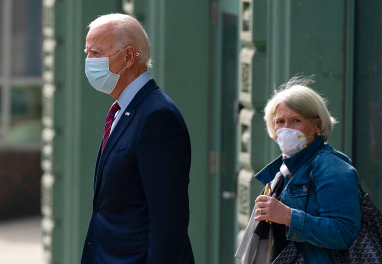 Joe Biden and Anita Dunn.