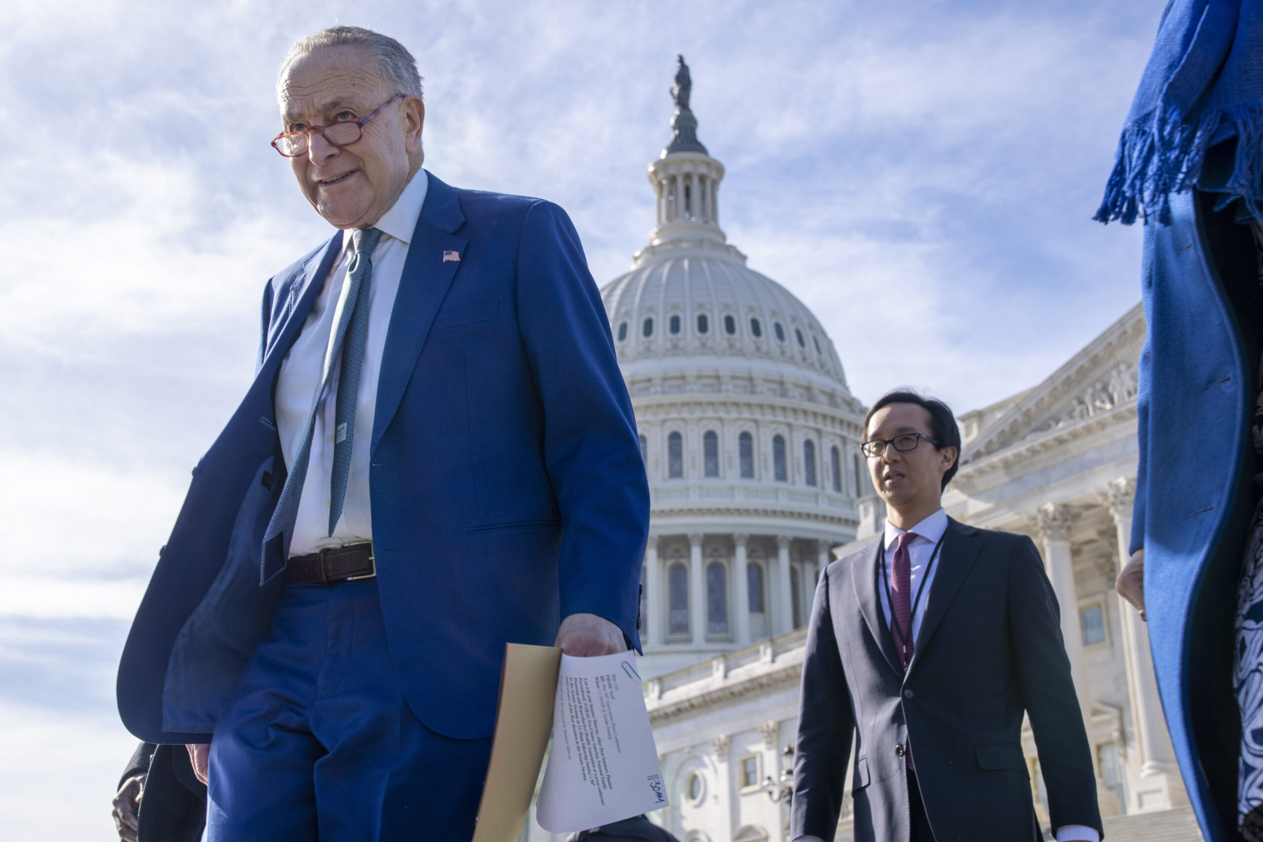 Schumer says it’s ‘much too early’ to decide whether to support Sinema