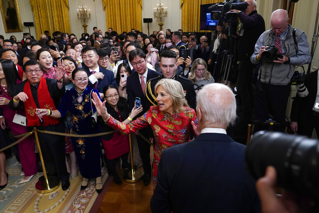 Jill Biden shields Joe from answering questions on classified docs at White House
