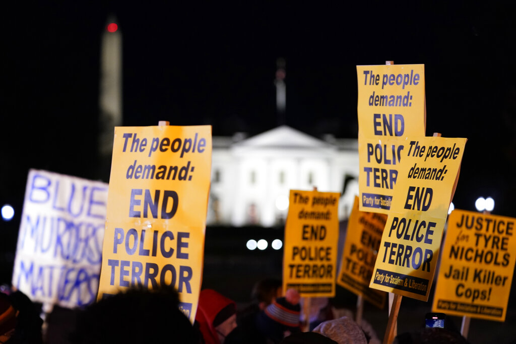 DC protests emerge in response to Tyre Nichols footage