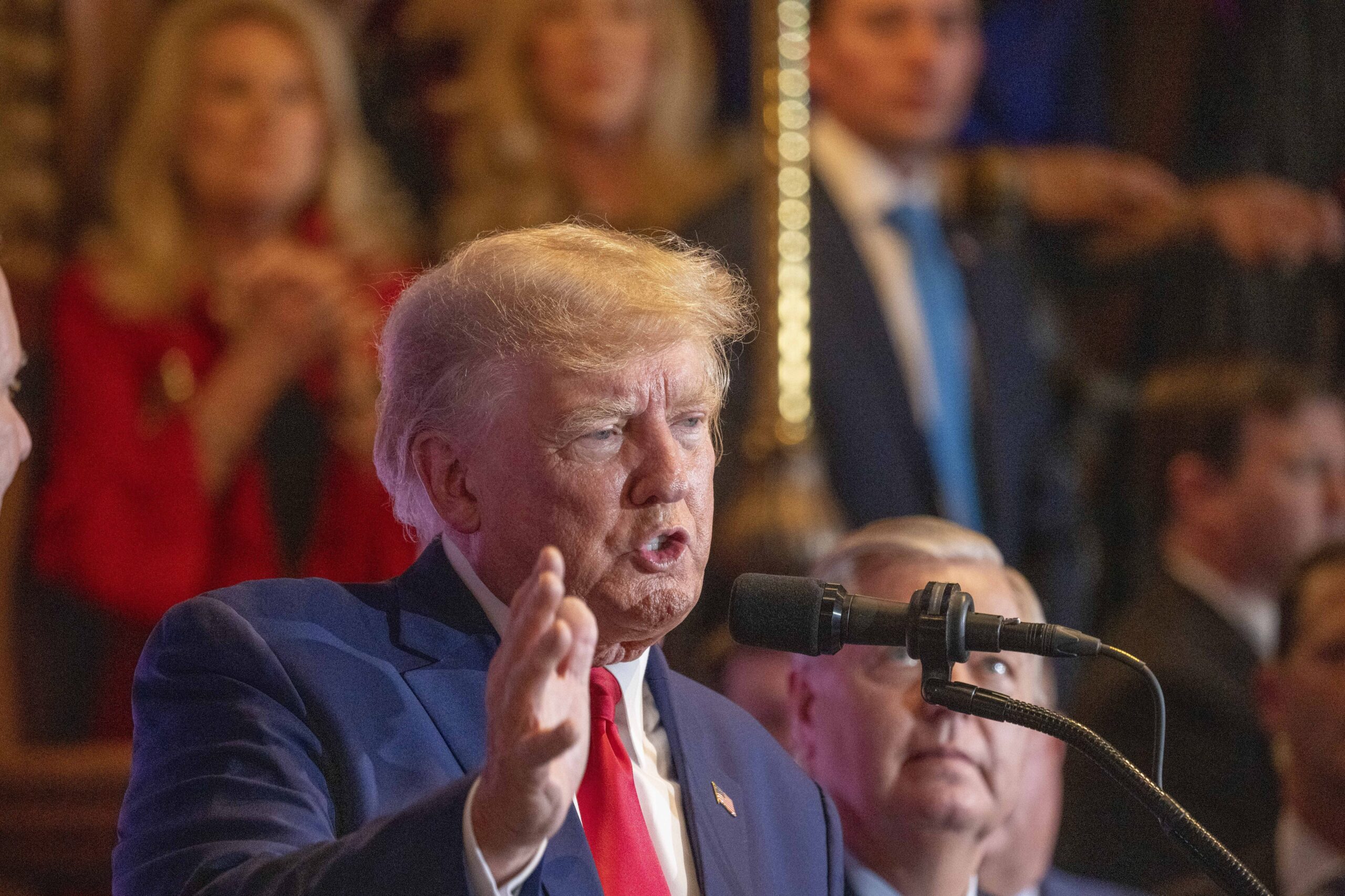‘Very disloyal’: Trump chides Ron DeSantis and Nikki Haley amid 2024 speculation