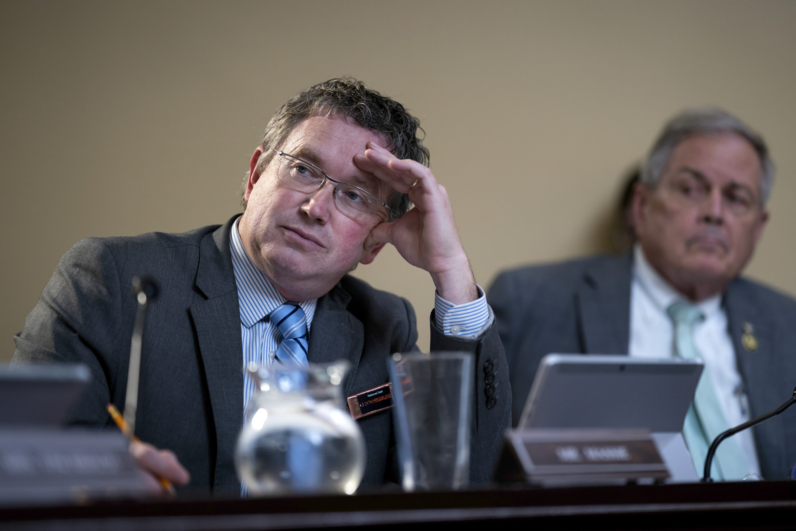 Reps. Jamaal Bowman and Thomas Massie get in shouting match over gun control