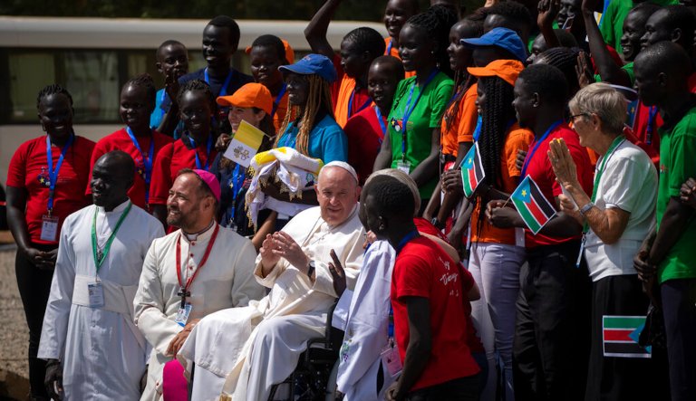 Pope says South Sudan’s future depends on treatment of women