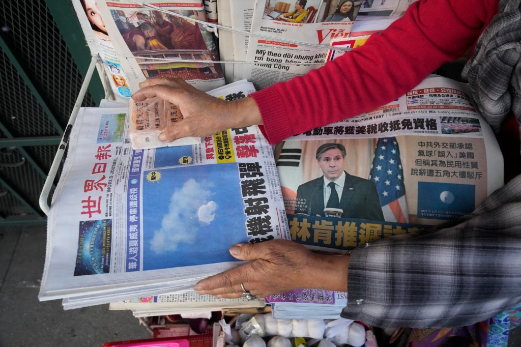 Chinese spy balloon initial report not marked urgent, per officials