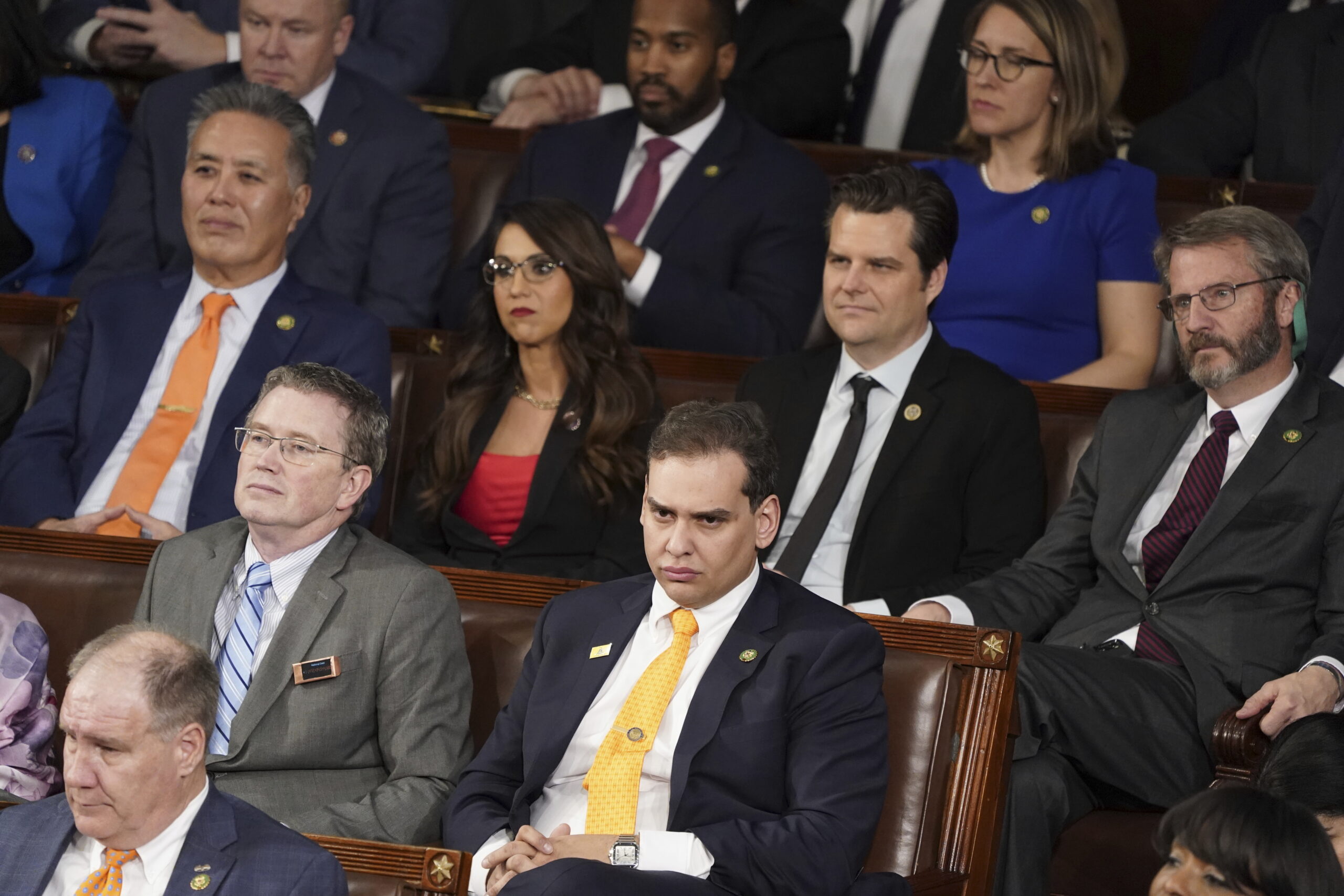 State of the Union 2023: Biden evades handshake from George Santos