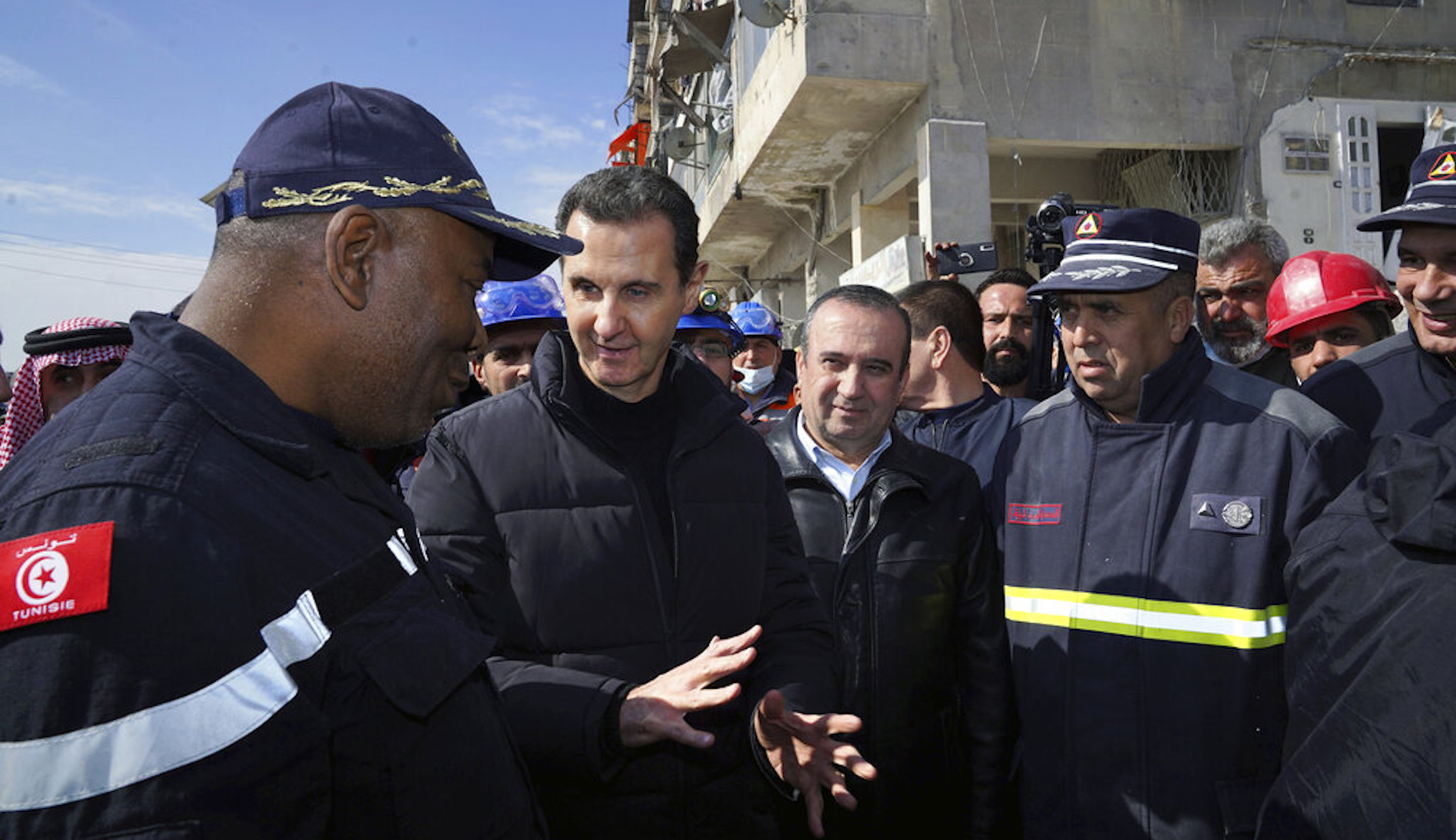 Quake brings chance for Syria’s Assad to ease isolation