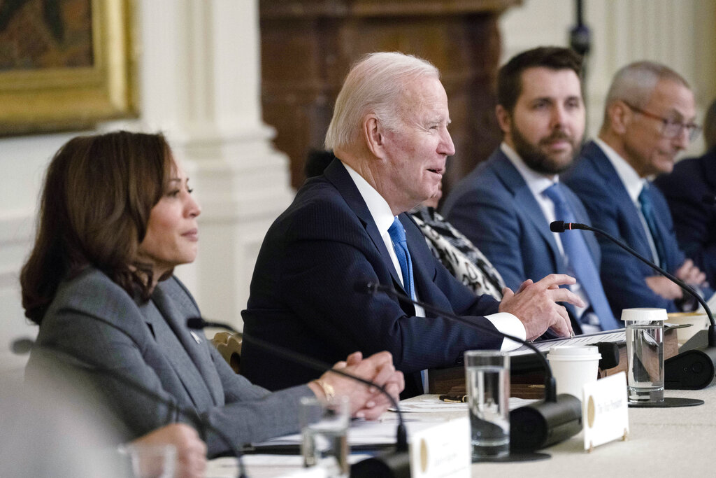 Handwringing over Harris masks worries aging Biden isn’t up for second term