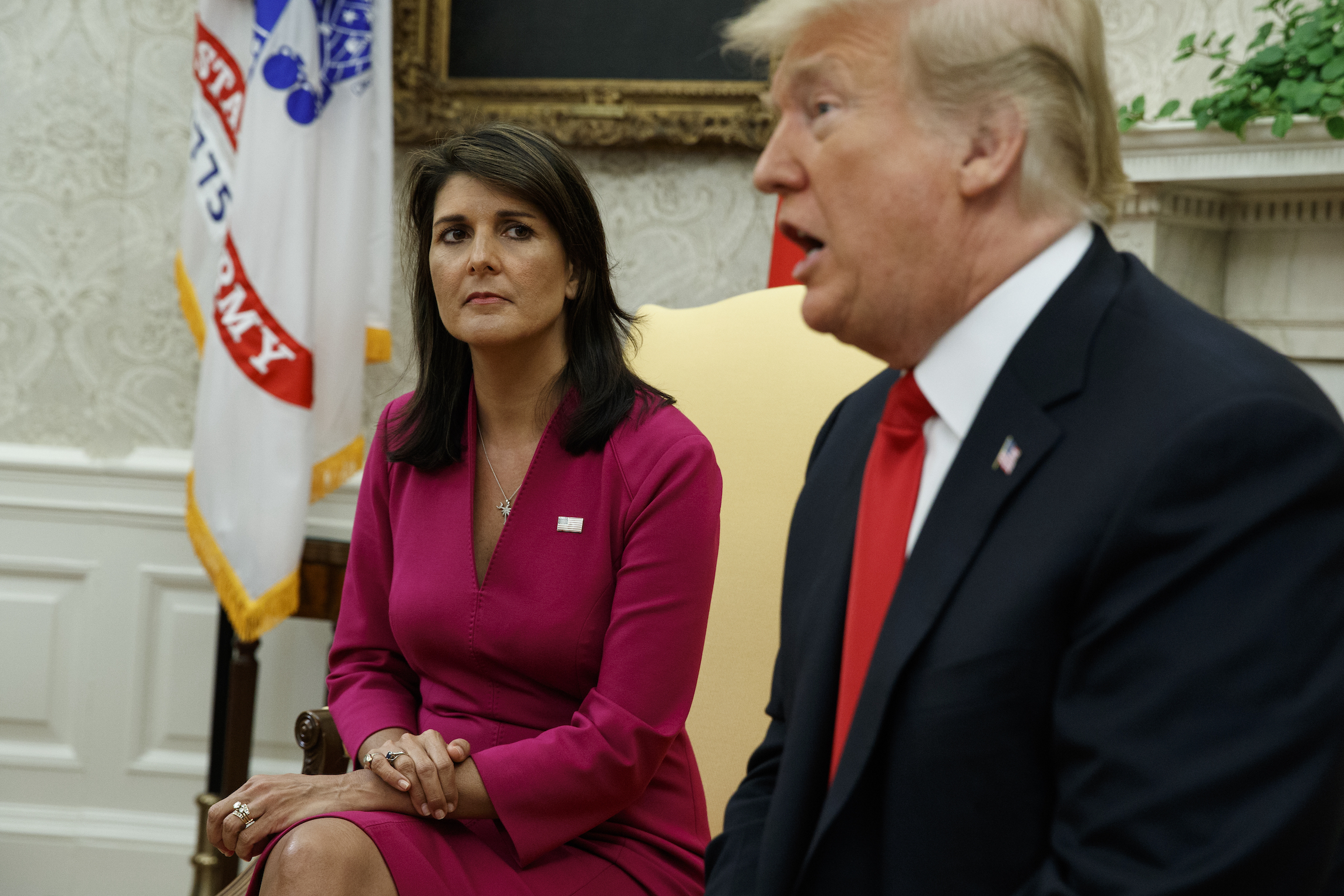 Donald Trump, Nikki Haley