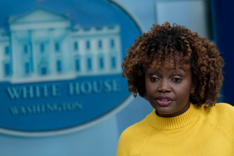 White House press secretary Karine Jean-Pierre defended President Joe Biden's economic agenda after a recent report showed wages failing to keep pace with inflation.