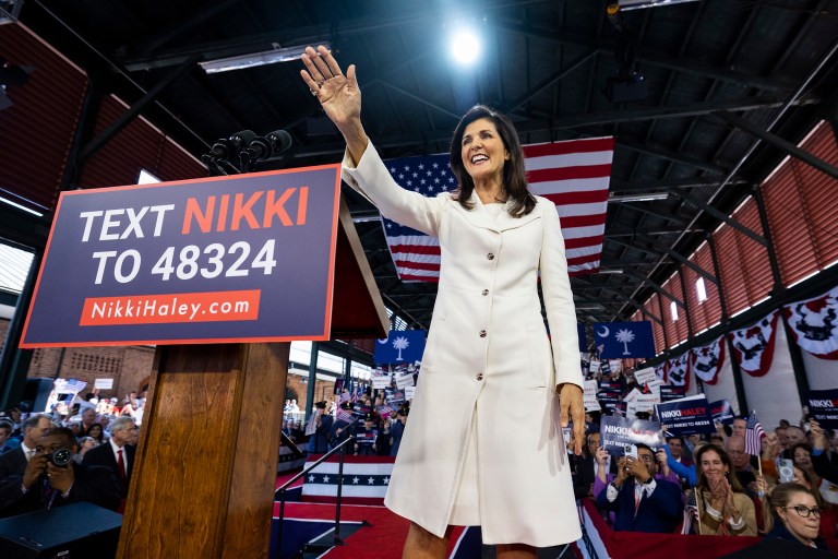 ‘Tired of losing’: Haley takes on Biden and Trump in announcement speech