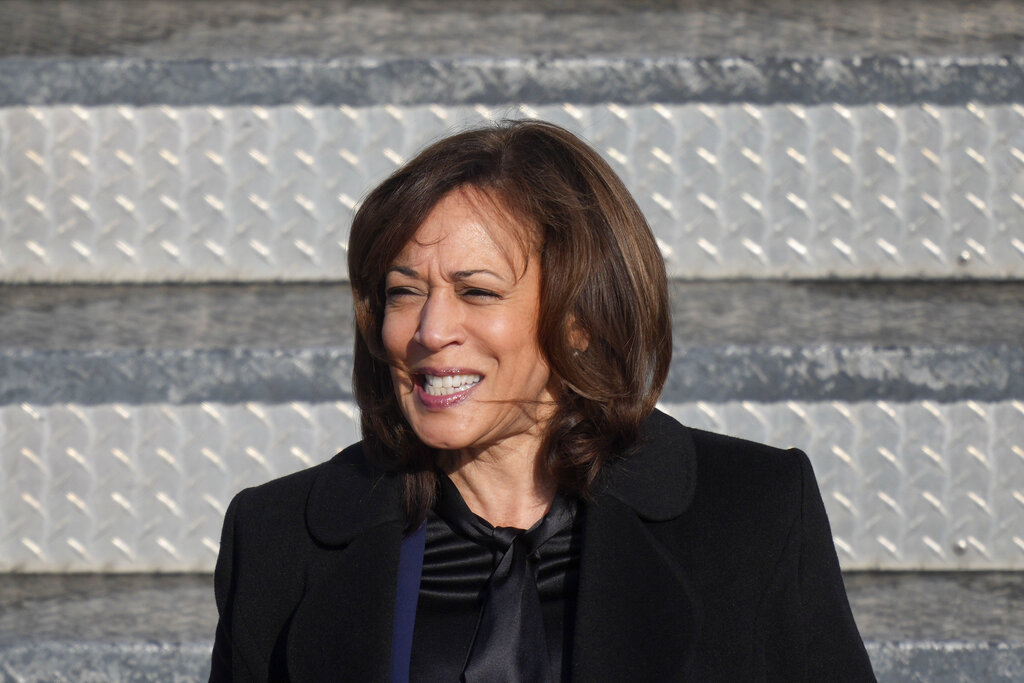 Kamala Harris defends her place on the 2024 ticket from Democratic chatter