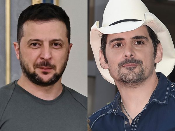 LISTEN: Brad Paisley releases song with Zelensky to mark one year of war in Ukraine