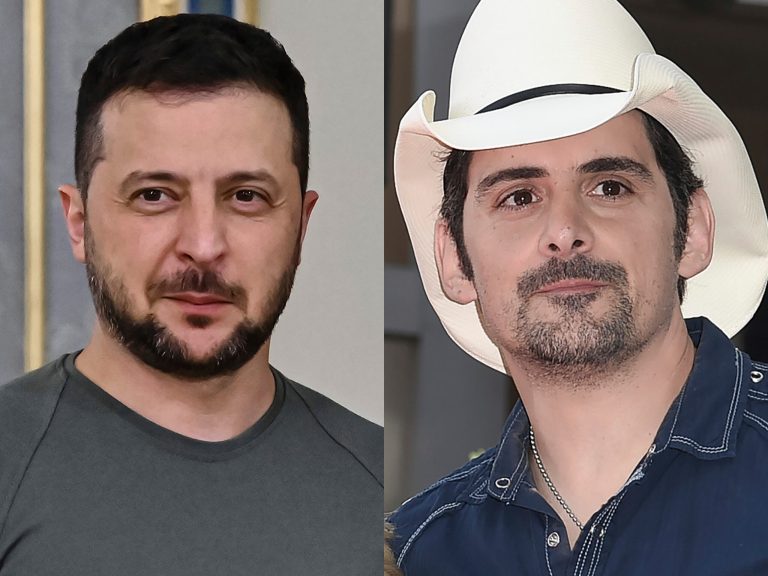 LISTEN: Brad Paisley releases song with Zelensky to mark one year of war in Ukraine