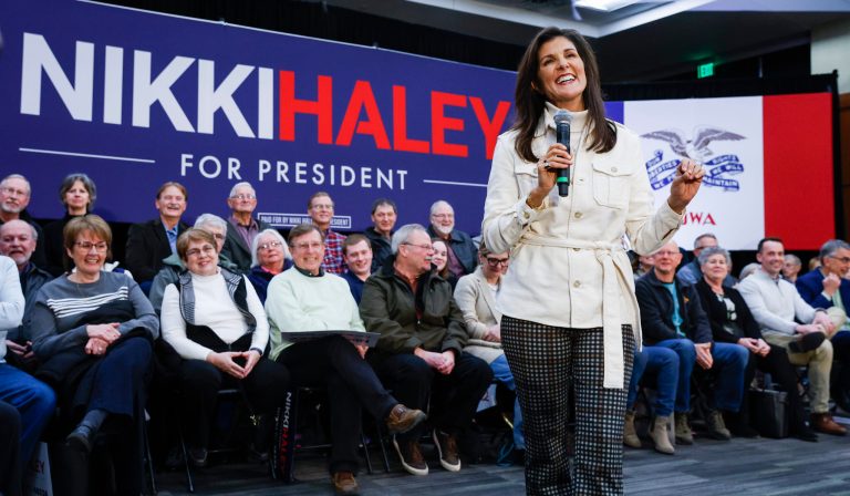 Trump crushing Nikki Haley, the choice of 18% of Democrats