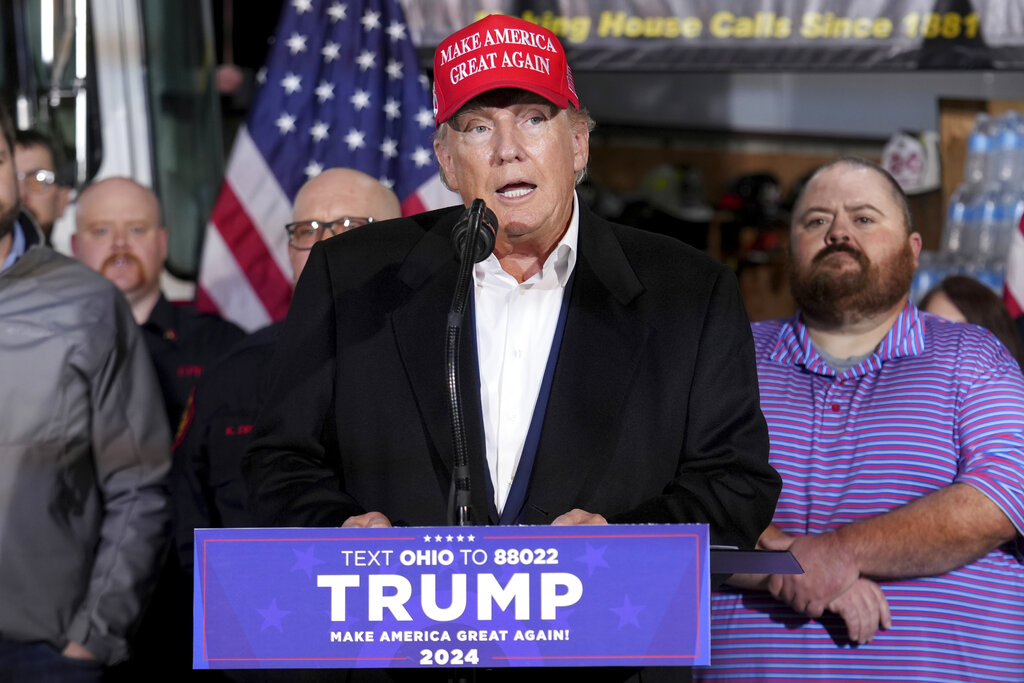 Trump draws 2024 battle lines on trade and China tariffs