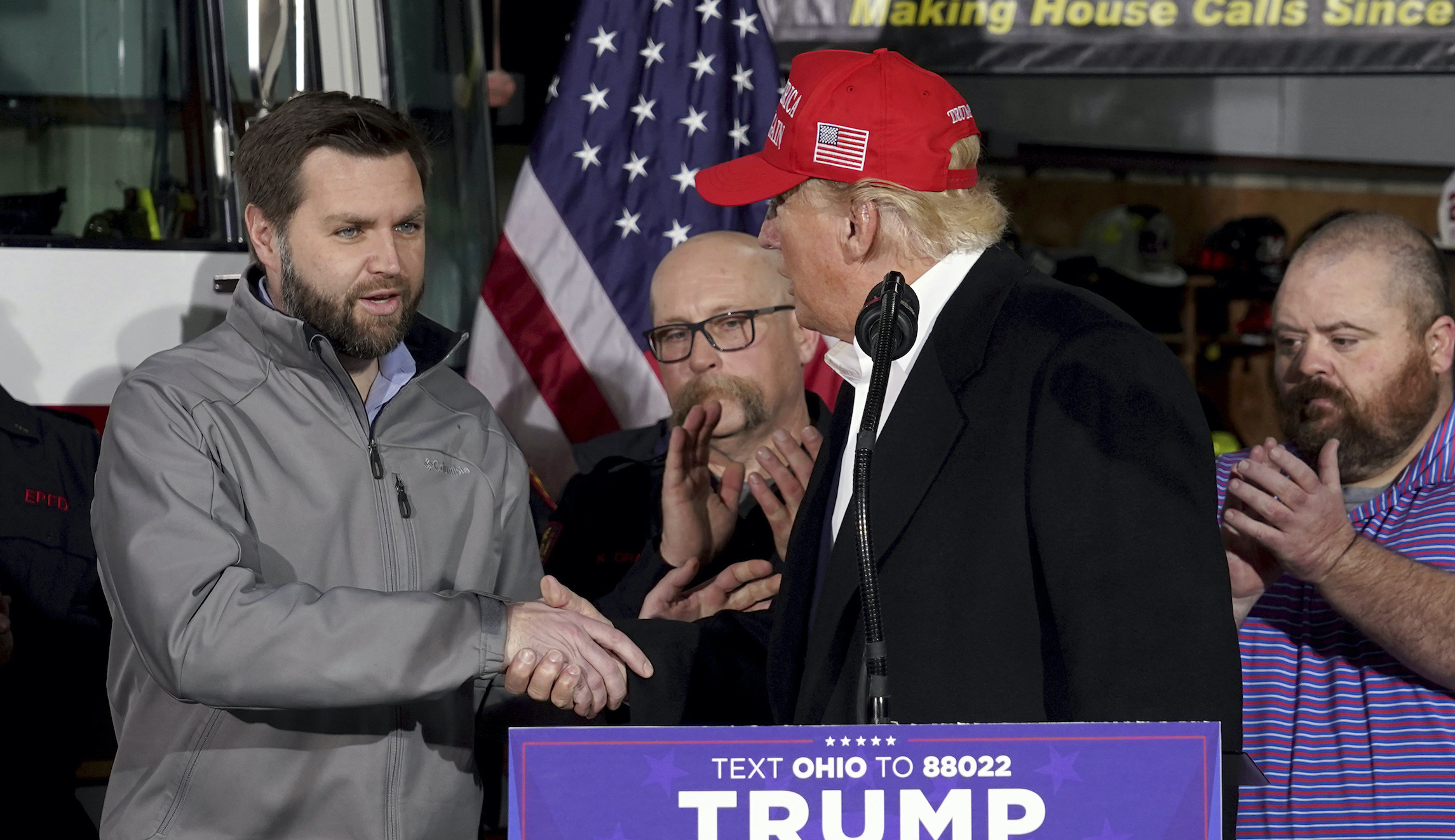 Trump Train Derailment Ohio