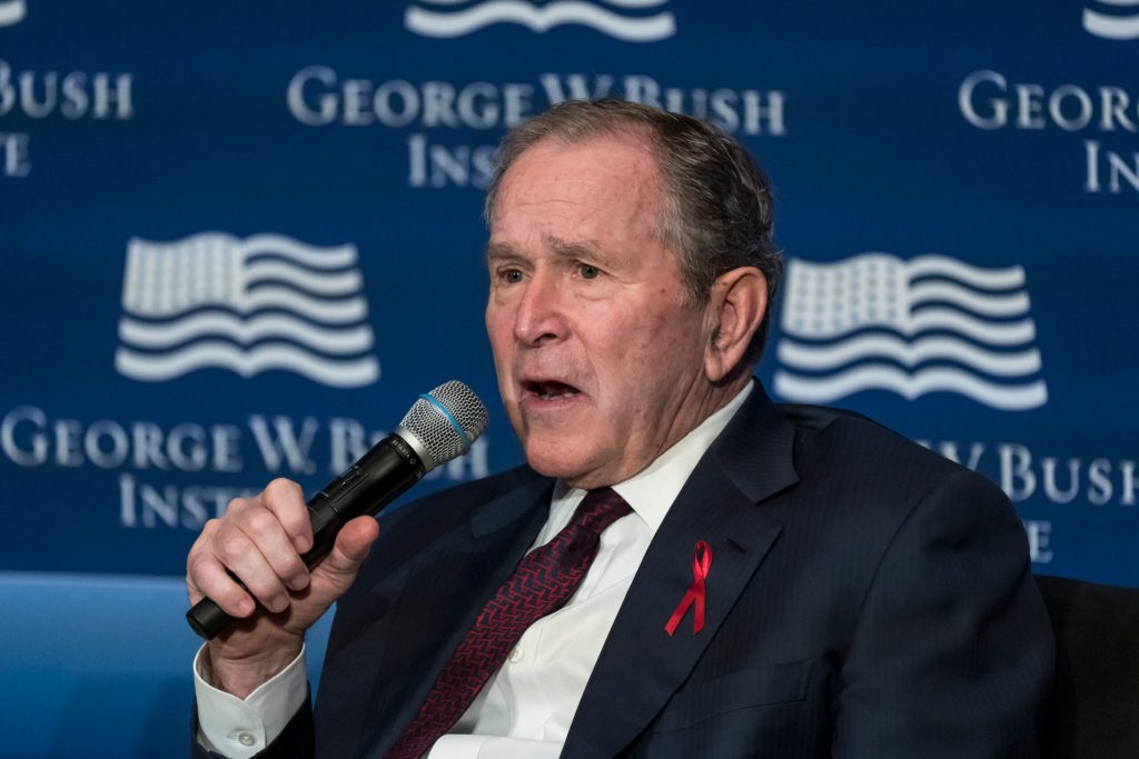 George W Bush tells US to stand with Israel: 'You're dealing with cold ...