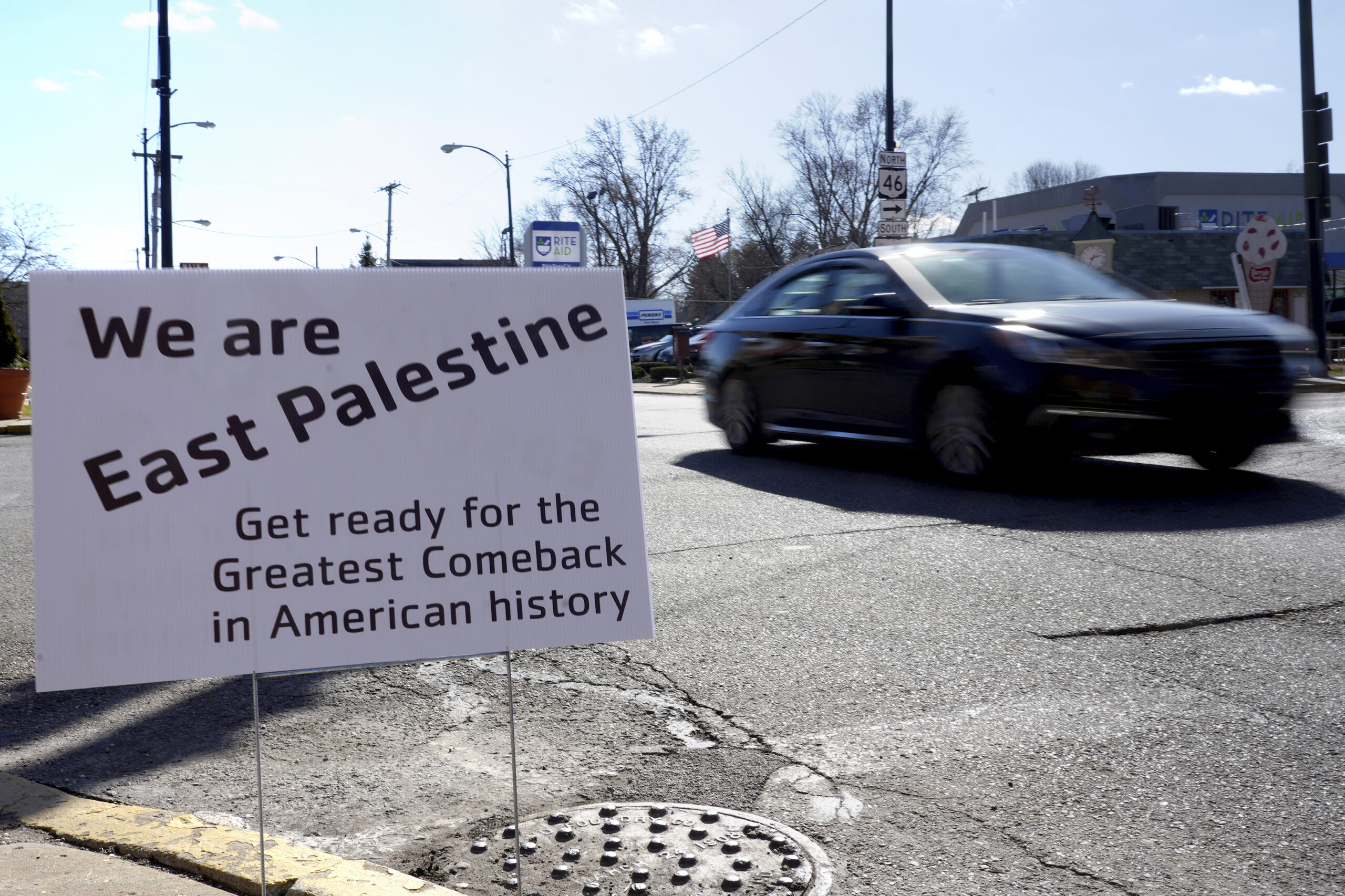 Ohio train derailment: Federal officials conduct health surveys of East Palestine families