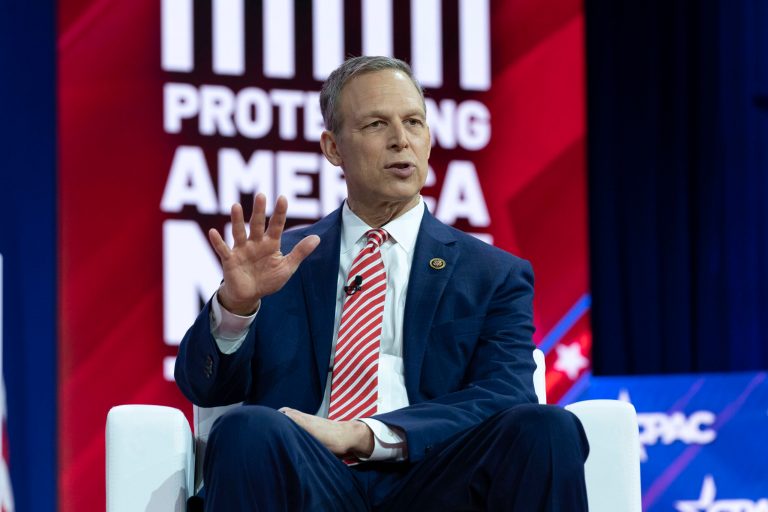 Rep. Scott Perry, R-Pa., speaks during Conservative Political Action Conference, CPAC 2023, at the National Harbor, in Oxon Hill, Md., Thursday, March 2, 2023.