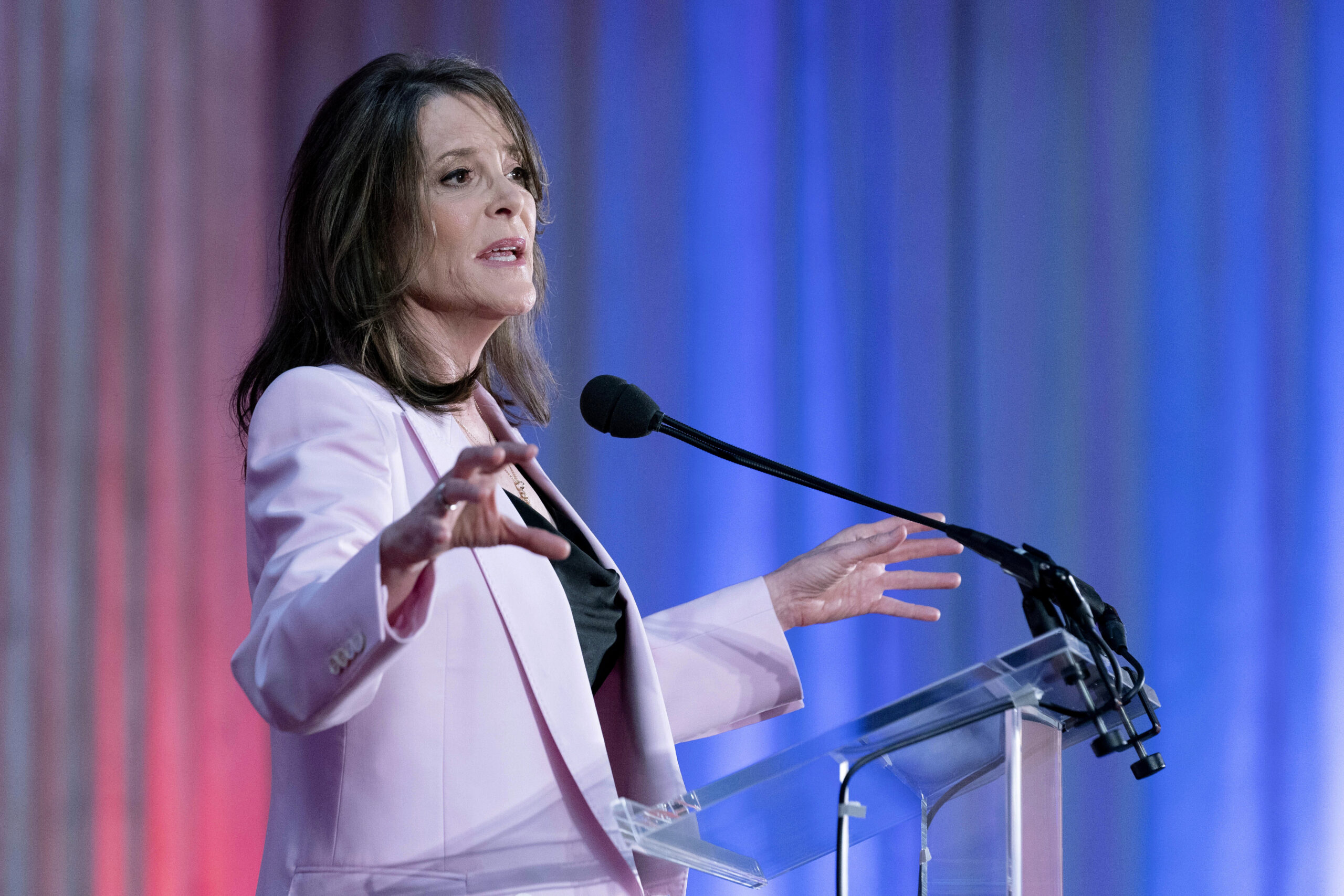 Marianne Williamson rips Democratic elites, says ‘DNC should not be rigging the system’