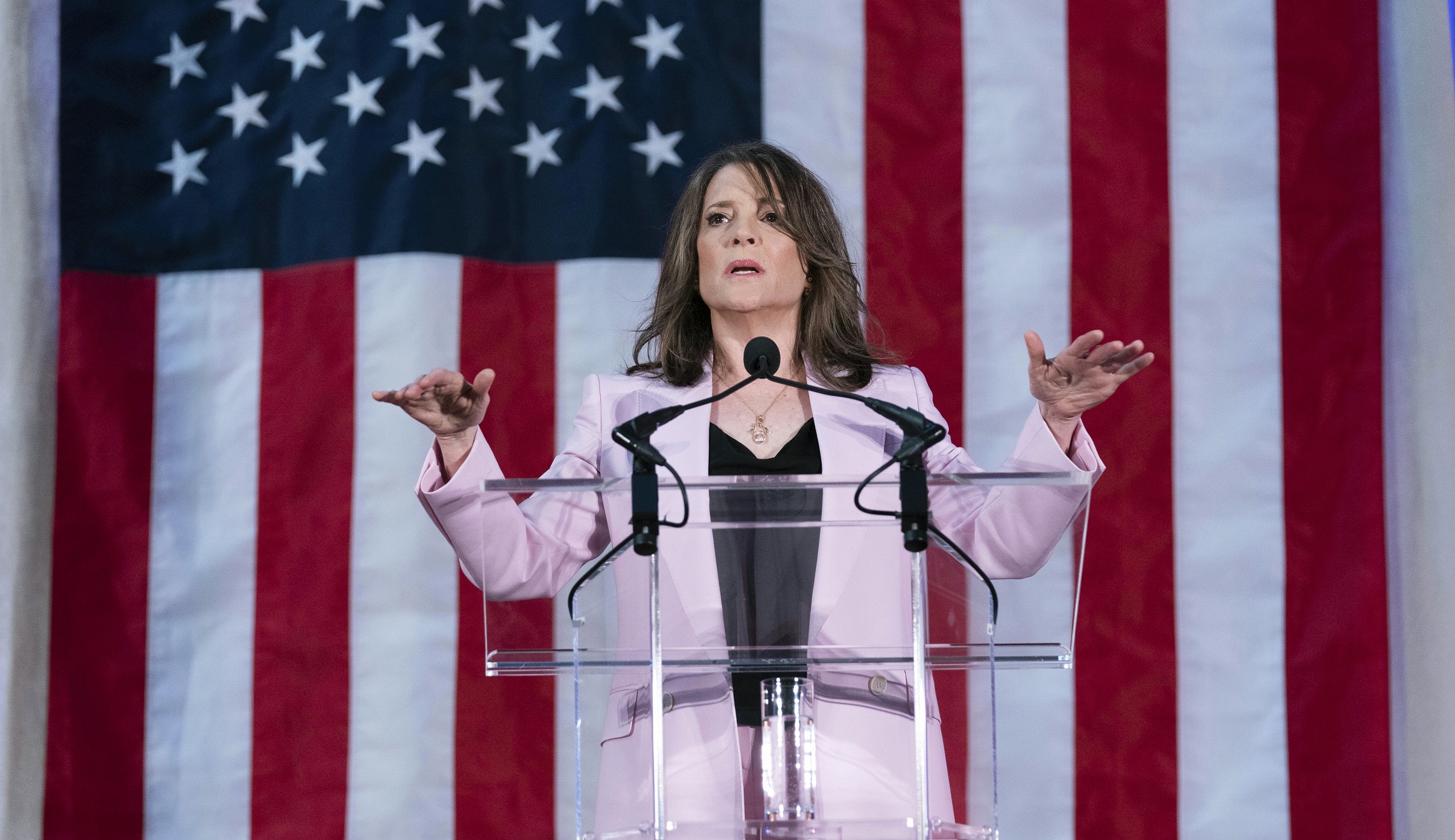 Crystal ball says Marianne Williamson is the wrong challenger for Biden