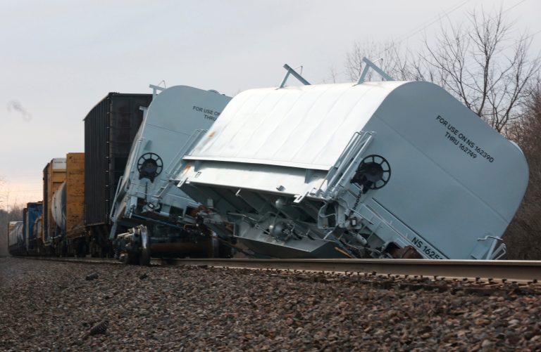 Norfolk Southern train derails in Alabama hours before CEO testifies in Congress
