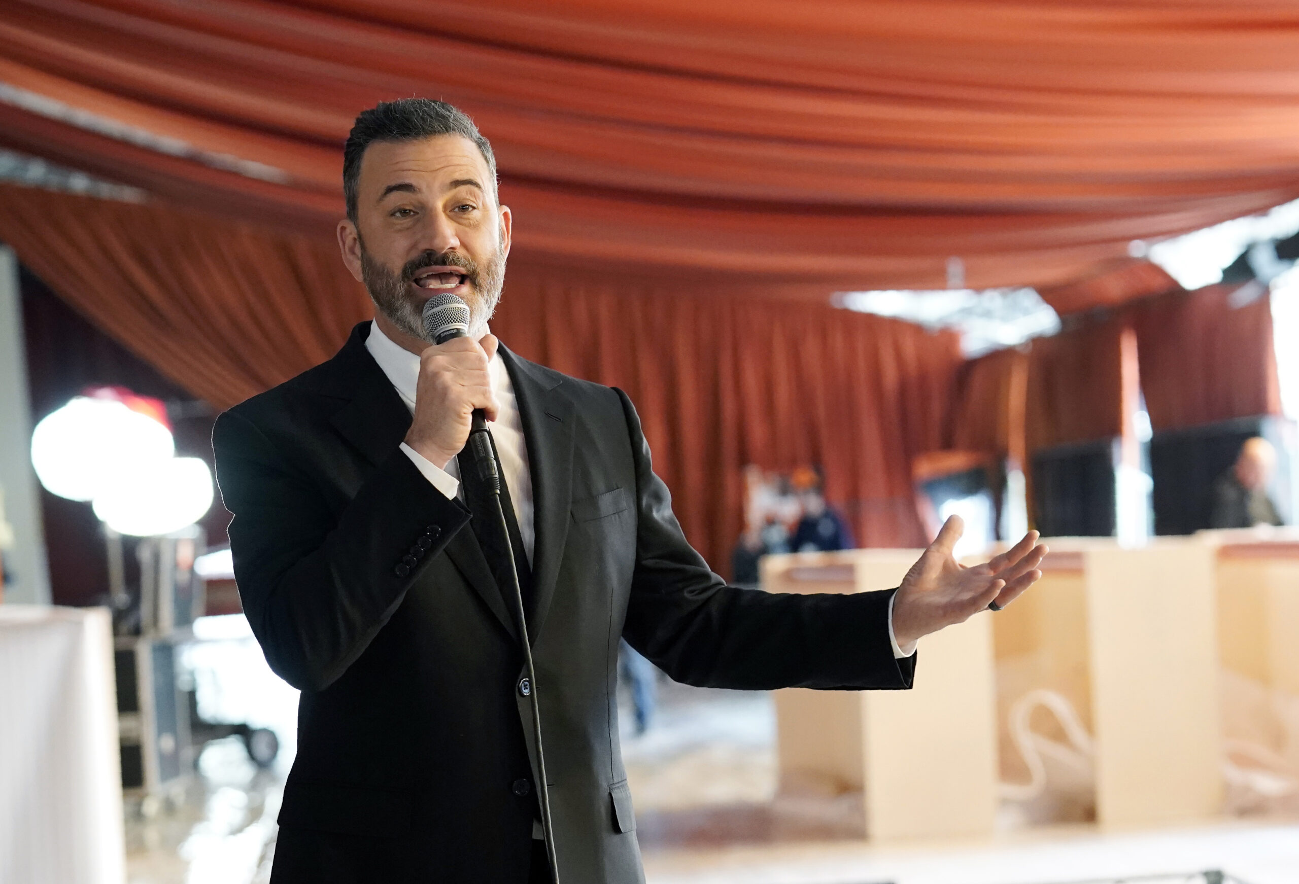 Oscars 2023: Jimmy Kimmel pokes fun at last year’s slap in monologue