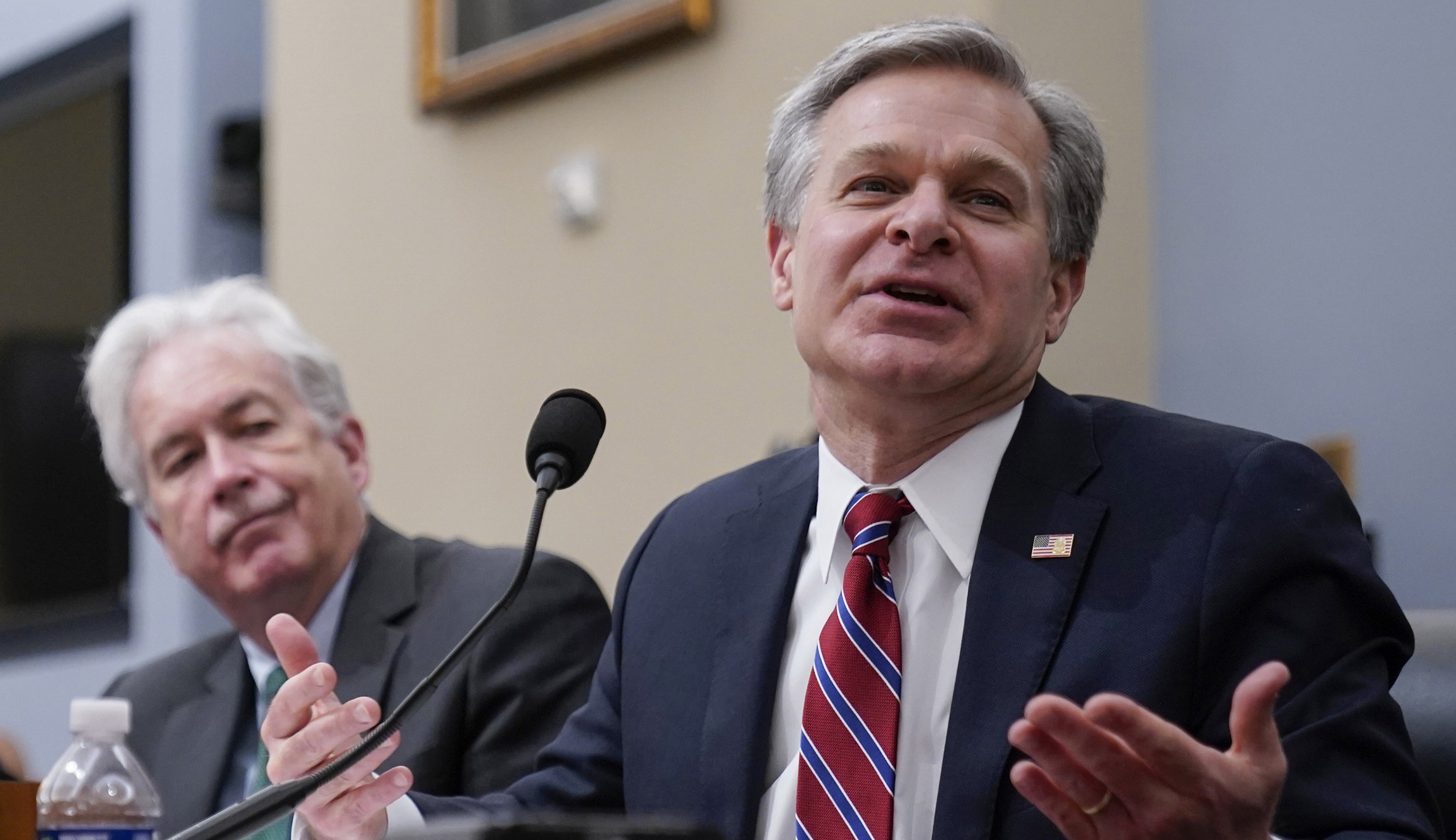 FBI Director Wray is acting like Biden’s consigliere